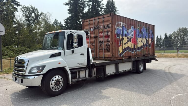 get rid of shipping container